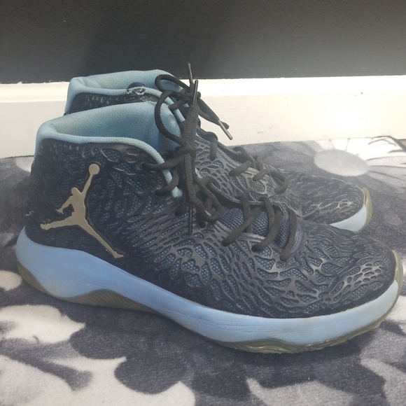 Nike Other - Nike jordans super fly dark blue navy blue 8.5 men